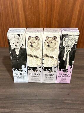 Pulp Riot high speed toners x4